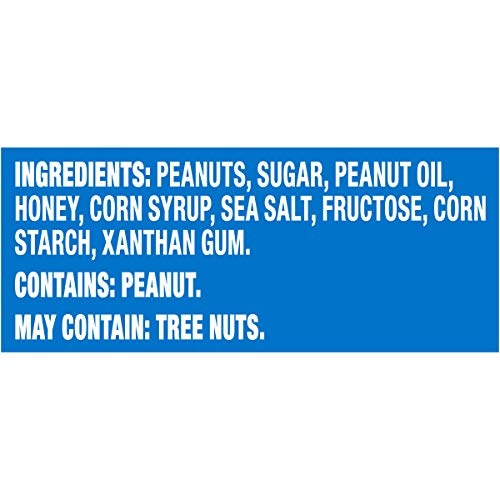 PLANTERS Honey Roasted Peanuts  16 oz. Resealable Jars (Pack of 4) - Flavored Peanuts with a Sweet Honey Coating & Sea Salt - Wholesome Snacking - Kosher