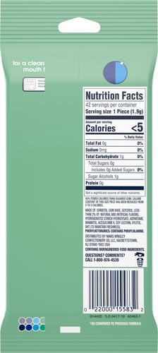 ORBIT Sweet Mint Sugar Free Back to School Chewing Gum, 3 Ct Packs (Pack of 2)