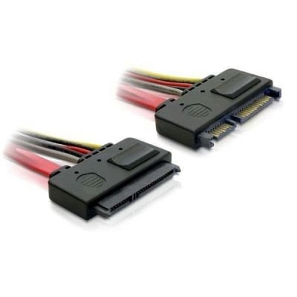 Delock Sata Extension Cable 20Cm 22Pin Male To 22Pin Female