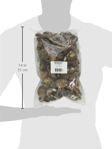 Mushroom House Dried Shiitake Premium Mushrooms, Whole, 16 Oz