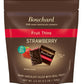 Bouchard Dark Chocolate Strawberry Thins, 5.3 OZ (Pack of 4)