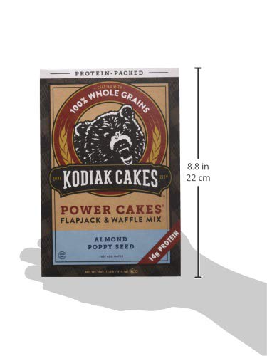 Kodiak Cakes - Flpjk/Wffl Mix Almond Poppy - Case Of 6-18 Oz