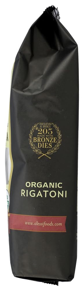 Alessi Organic Rigatoni Pasta, 16 Ounce - 12 per case.