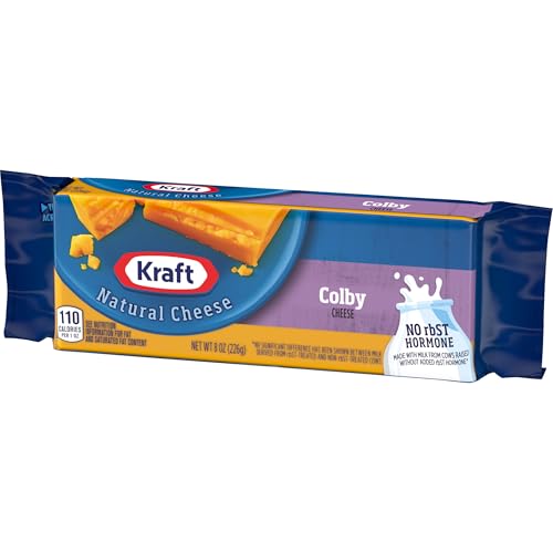 Kraft Cheese Chunk Cheese, Colby, 8 oz