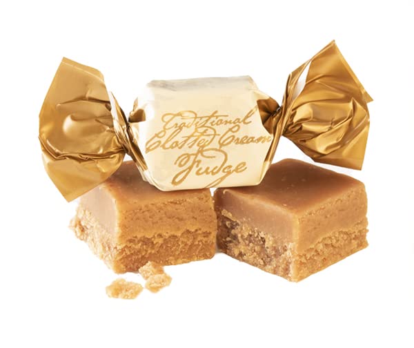 Gardiners Of Scotland Handmade Fudge 250G Tin, Christmas Tree Of Gifts Clotted Cream Fudge