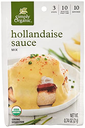 Simply Organic Organic Hollandaise Sauce Mix, 0.74 Oz