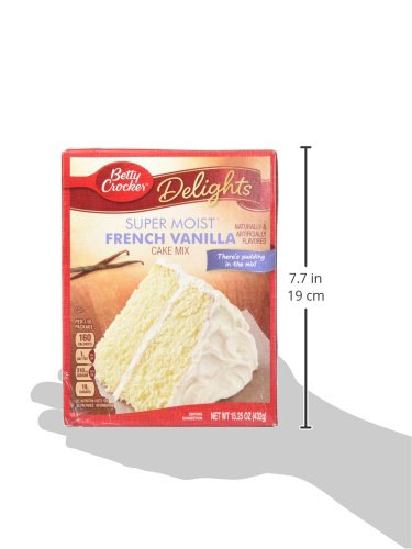 Betty Crocker Super Moist French Vanilla Cake Mix - 15.25 oz