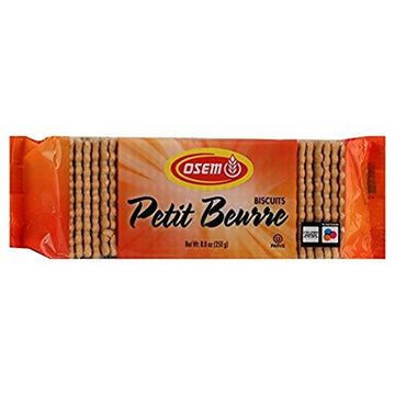 Osem Petit Beurre Cookies, Light & Buttery, 8.8oz (Pack of 3), Beige