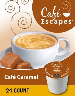 Caf   Escapes Caf   Caramel K-Cup Pack