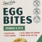 Les Trois Petits Cochons Egg Bite With Spinach & Feta, 8.4 Oz