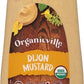 Organicville Dijon Mustard - Mustard Dijon Organic, Dijion Mustard, Vegan, Gluten Free, Paleo, Whole 30, USDA Organic, Non-GMO,