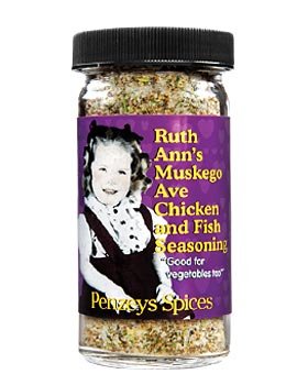 Ruth Ann'S Muskego Ave Chicken/Fish Seasoning By Penzeys Spices 2.9 Oz 1/2 Cup Jar (Pack Of 1)