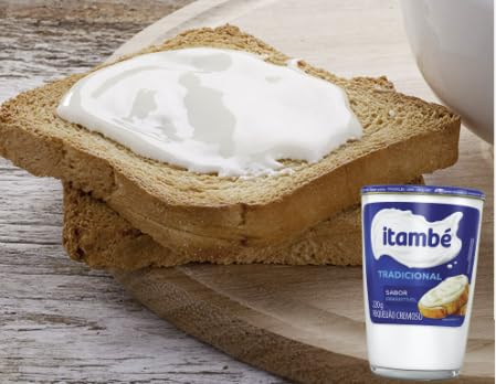 Requeijo Cremoso Brasileiro Tradicional Itamb   200 G - Pack Of 4 X 200G - Brazilian Cream Cheese