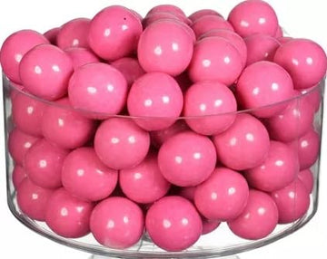 1 Inch Gumballs for Gumball Machin, Celebration Chewing Gum Balls (110 Count, Pink)