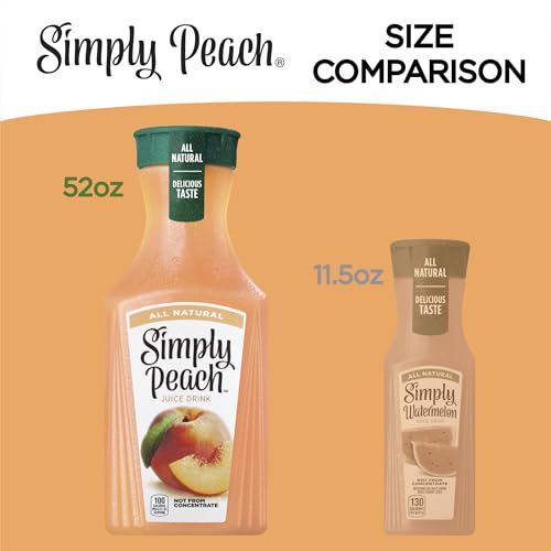 SMPLY JUICE PEACH (6x52.00)