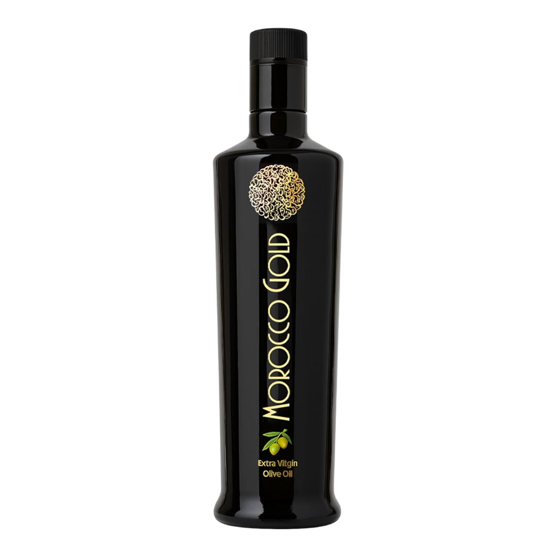Morocco Gold New Harvest Extra Virgin Olive Oil Early Harvest - Cold Pressed - Polyphenol Rich 652mg/kg EVOO Fresh Harvest Pure
