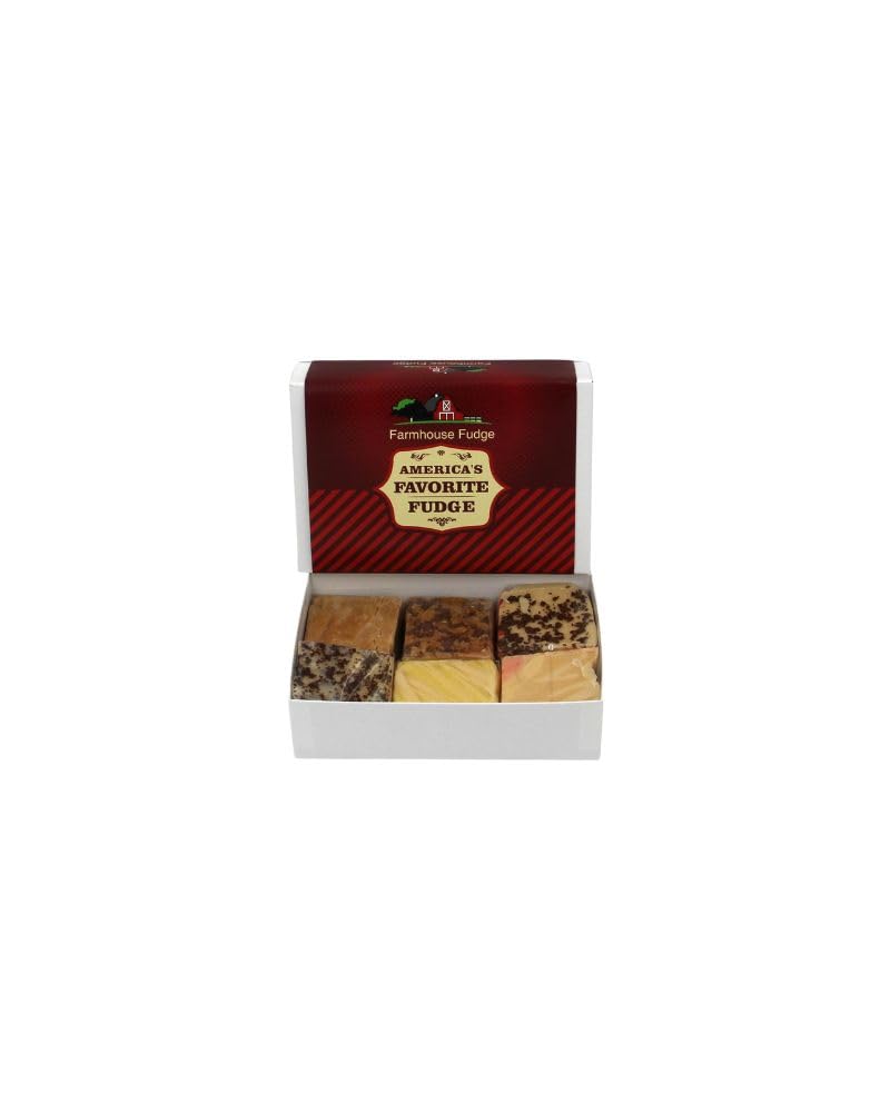 Farmhouse Fudge Gourmet Homemade Fudge Party Pack - Create Your Own Sampler - 1/4 LB