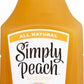 SMPLY JUICE PEACH (6x52.00)