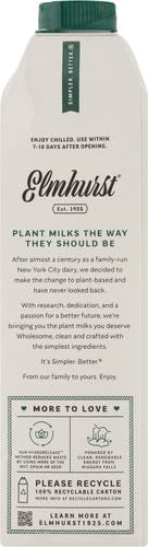 ELMHURST Unsweetened Walnut Milk, 32 FZ