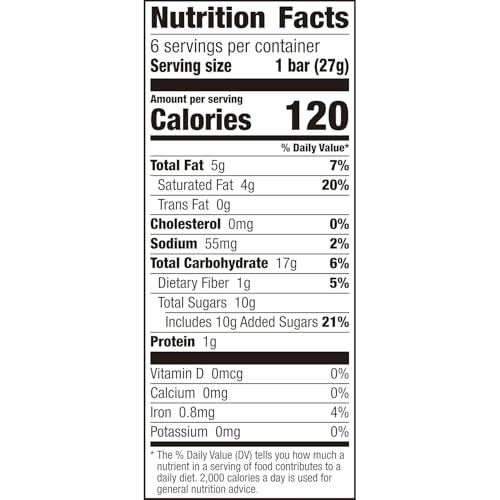 Larabar Kids Bakes Chocolate Chip Cookie Gluten Free Bars, 5.76 oz, 6 Ct (Pack of 8)