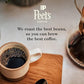 Peets Coffee Medium Roast Espresso Pods, Crema Scura, 100 Count (10 Boxes of 10 compact pieces), Red, Model 513527