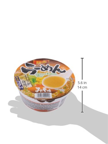 Menraku Miso Ramen,3.2 Ounce (Pack of 12)