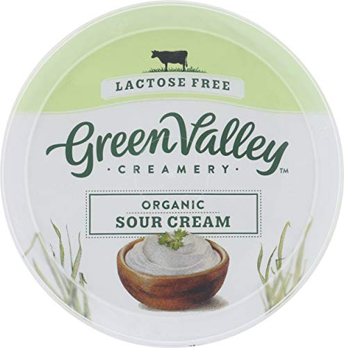 Green Valley Lactose Free Organic Sour Cream, 12 Ounce tub