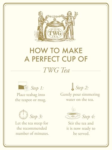 Twg Tea | Yunnan Fop | Black Tea | Earthy Suave Aftertaste | 15 Hand Sewn Cotton Teabags | Gift Set