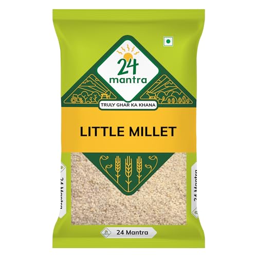 24 Mantra Little Millet - 500Gms | Pack Of 1 | 100% Organic | Chemical Free & Pesticides Free | Gluten-Free