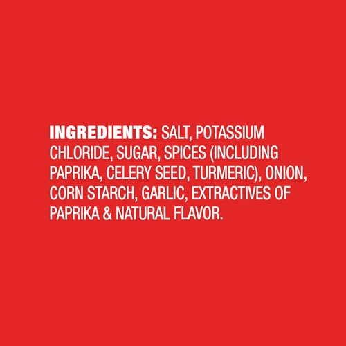 Lawrys 25% Less Sodium Seasoned Salt, 8 oz (Pack of 12)