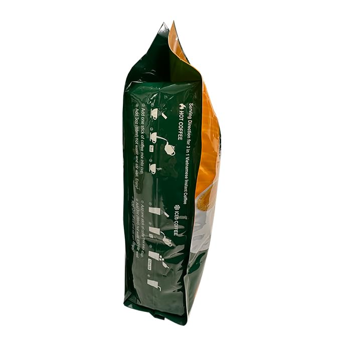 Beanhut'S Vietnamese Latte, Instant Coffee Mix, 3 In 1 Coffee Mix, 50 Sticks X 25G(2.75 Lb)