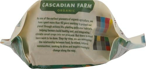 Cascadian Farm Organic Granola, Dark Chocolate Almond Cereal, Resealable Pouch, 11 oz.