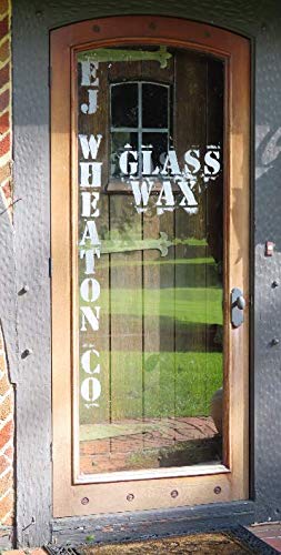 E.J. Wheaton Glass Wax - 8 Fl Oz, Dark Pink, Polishes & Protects Windows, Mirrors & Metal Surfaces, Easy Apply & Remove, Made in USA