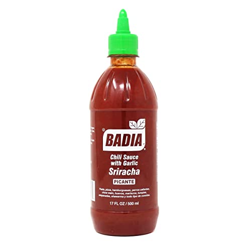 Badia Sriracha Hot Sauce, 17 Fluid Ounce (Pack of 6)