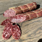 Fortunas Finocchiona Dry Salami - Nitrate-Free, Gluten-Free, 10oz (Pack of 2) - Ideal for Keto Diets, Perfect for Snacking or Cooking