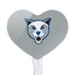 GRAPHICS & MORE Acrylic Cupcake Picks Set of 6 - Daemen College Heart Love Toppers