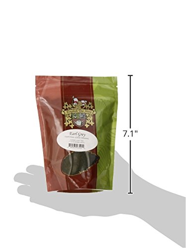 English Tea Store Loose Leaf, Organic Earl Grey Tea Pouches, 4 Ounce