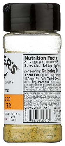 Kinders Organic Caramelized Onion Butter Seasoning, 3 Oz