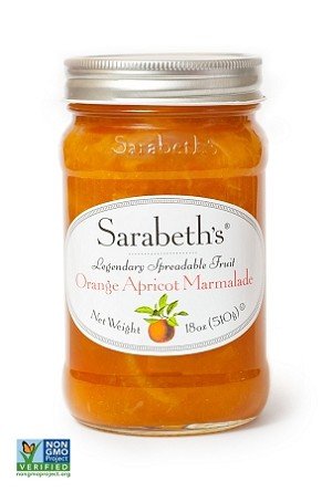 Sarabeths Orange-Apricot Marmalade - 18 oz (Pack of 2) - 1.12 lb Total