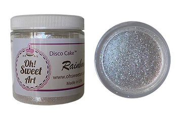 Rainbow 4 Ounces 4 Oz Disco Cake Cakes, Cupcakes, Fondant, Decorating, Dust, Cake Pops By Oh! Sweet Art …