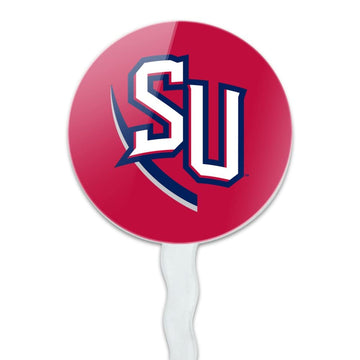Graphics & More Shenandoah University Secondary Logo Cupcake Picks Toppers Decoration Set Of 6