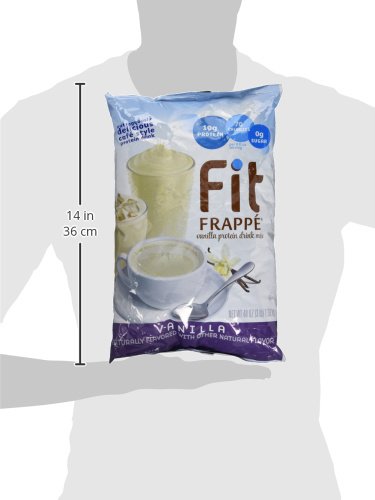 Big Train Fit Frappe Vanilla Protein Shake Beverage Mix, 3.0 Pound