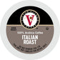 Victor Allen Coffee Italian Roast Dark Roast 200 Count Single Serve Pods for Keurig K-Cup malt-inspired