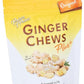 Prince Of Peace Original Flavor Ginger Chew Plus+, Gluten Free, 3 Ounces (Pack of 6)