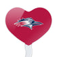 GRAPHICS & MORE Cupcake Picks Set of 6, Acrylic, Heart Design, One Size, Metro State University of Denver