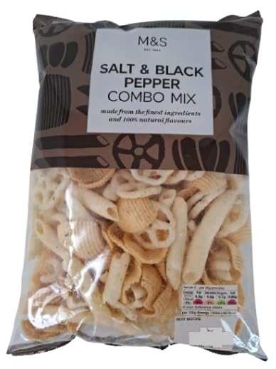 M&S Salt & Black Pepper Combo Mix Crisp 150g - 2 Pack