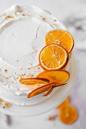 Dehydrated Dried Orange Slices | Wheels | 55 + Servings Approx | 100% Natural | For Cocktails  Wreath Making  Tea  Cakes  Decoration | Dried Orange For Cocktails | PET Jar | 5.29 oz | 150 Grams