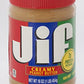 Jif Creamy Peanut Butter, 16 Ounces