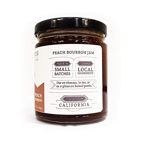 Sutter Buttes Peach spirit-inspired flavor Jam - 11.25 oz - Gourmet Fruit Spread