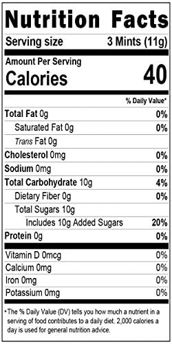 Fruidles Orange Buttermints, Fat-Free Mint Candies, Individually Wrapped, 275 Pieces, Kosher Certified, White